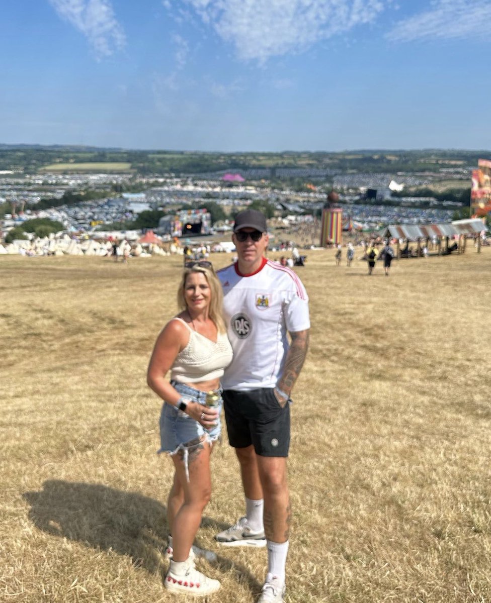 Lovely weekend! #Glastonbury #GlastoFootyShirts #BristolCity