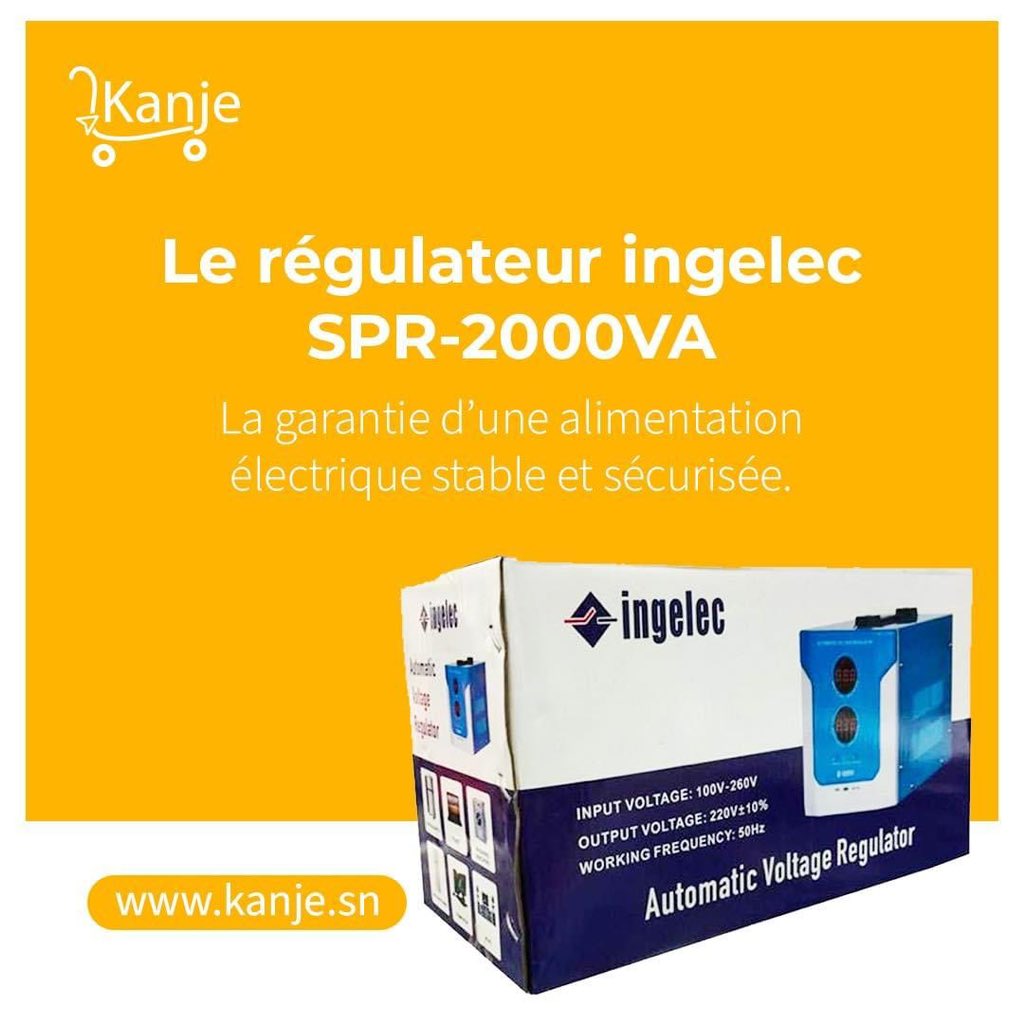 KanjeSn's tweet image. Bénéficiez d'une électricité stable et sûre avec le régulateur Ingelec SPR-2000VA. 

Acheter vite en cliquant sur ce lien. ⬇️

🌐 urlz.fr/mtIY

#regulateur #spr2000 #alimentation #sécurité #ingelec #kanje