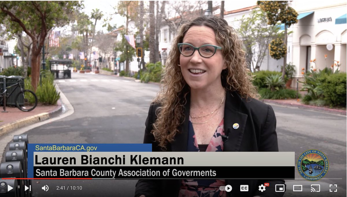 AWCSB's tweet image. Member News: AWC-SB Member Kacey Drescher (@moviestar2b86) hosts City Connection, a video series providing a quick look at the City of Santa Barbara happenings. This week has a segment on CycleMAYnia w/Board Member Lauren Bianchi Klemann (@lbianchi) youtu.be/mad3PHLSobI