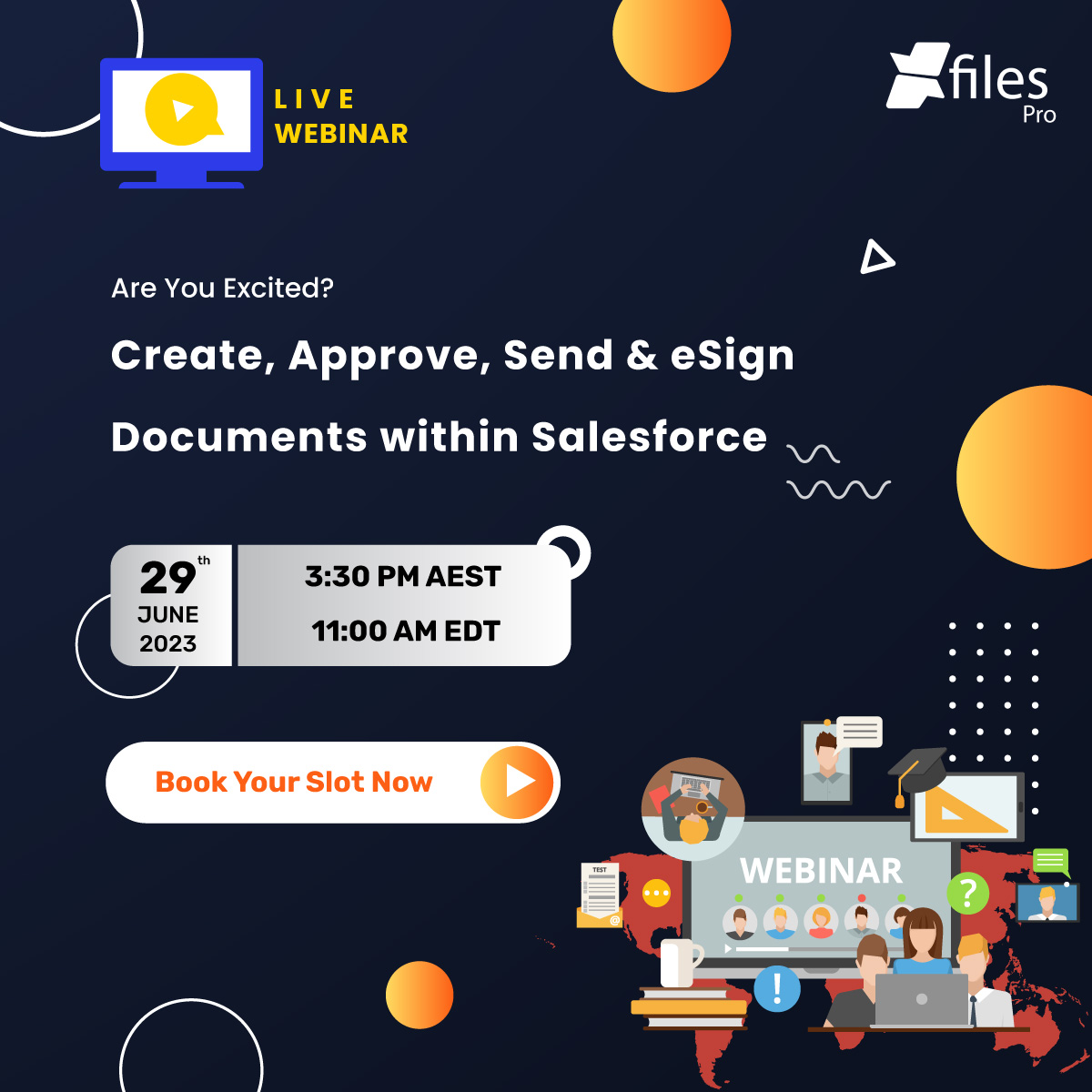 xfiles_pro's tweet image. Register for our upcoming webinar below

EDT: buff.ly/3PtQVzR  
AEST: buff.ly/46iqyCP 

#webinar #webinaralert #autodocumentgeneration #e-sign