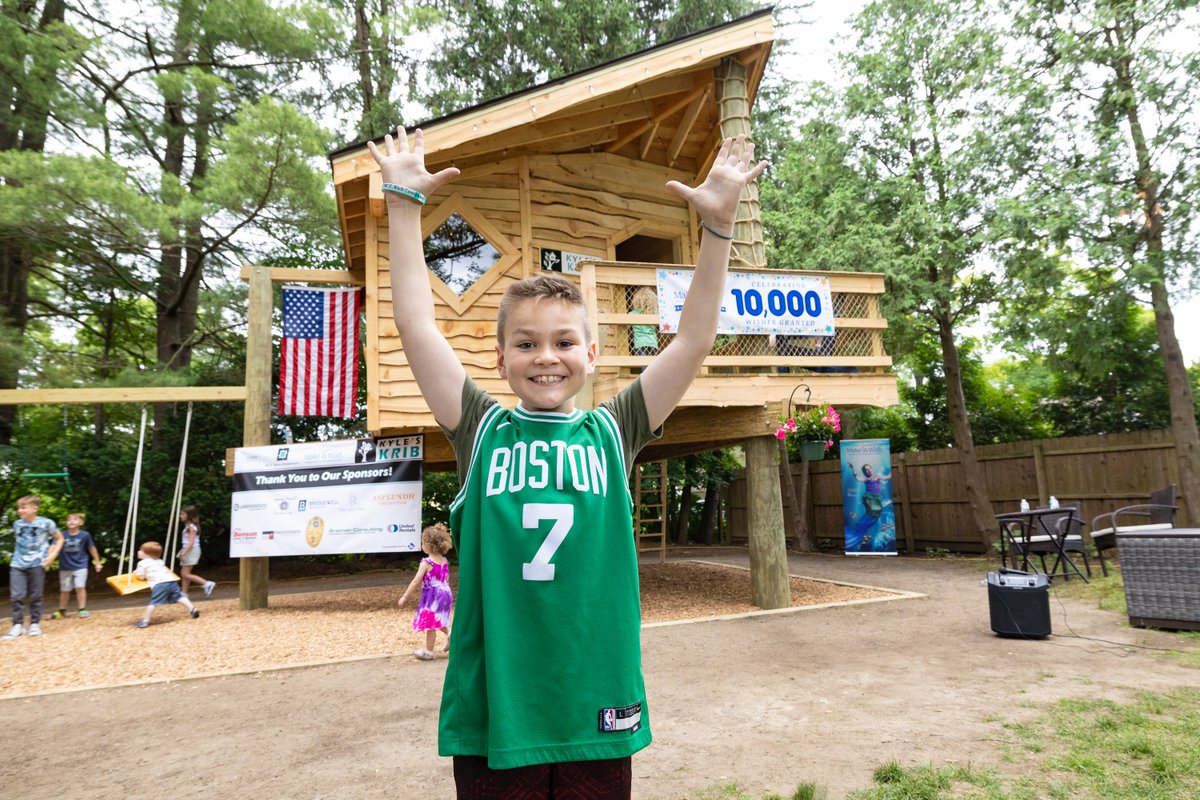 DavidCifarelli's tweet image. Welcome to "Kyle’s Krib!" The @MakeAWishMassRI celebrated a historic milestone last week when they granted their 10,000th wish to Kyle, a 9-year-old boy from North Grafton who is battling Leukemia. Read more in the story below #DailyVoice #40YearsOfWishes dailyvoice.com/massachusetts/…