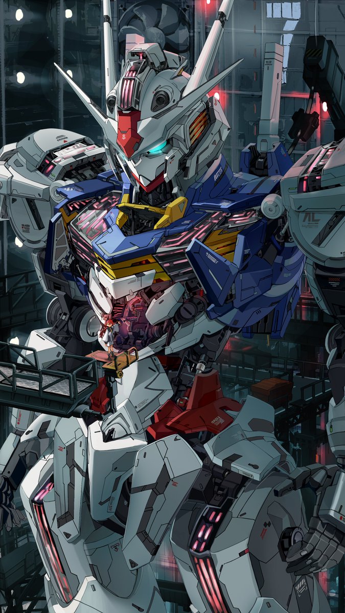 Gundam Aerial | @yumesan_yume 
pixiv.net/en/artworks/99…
