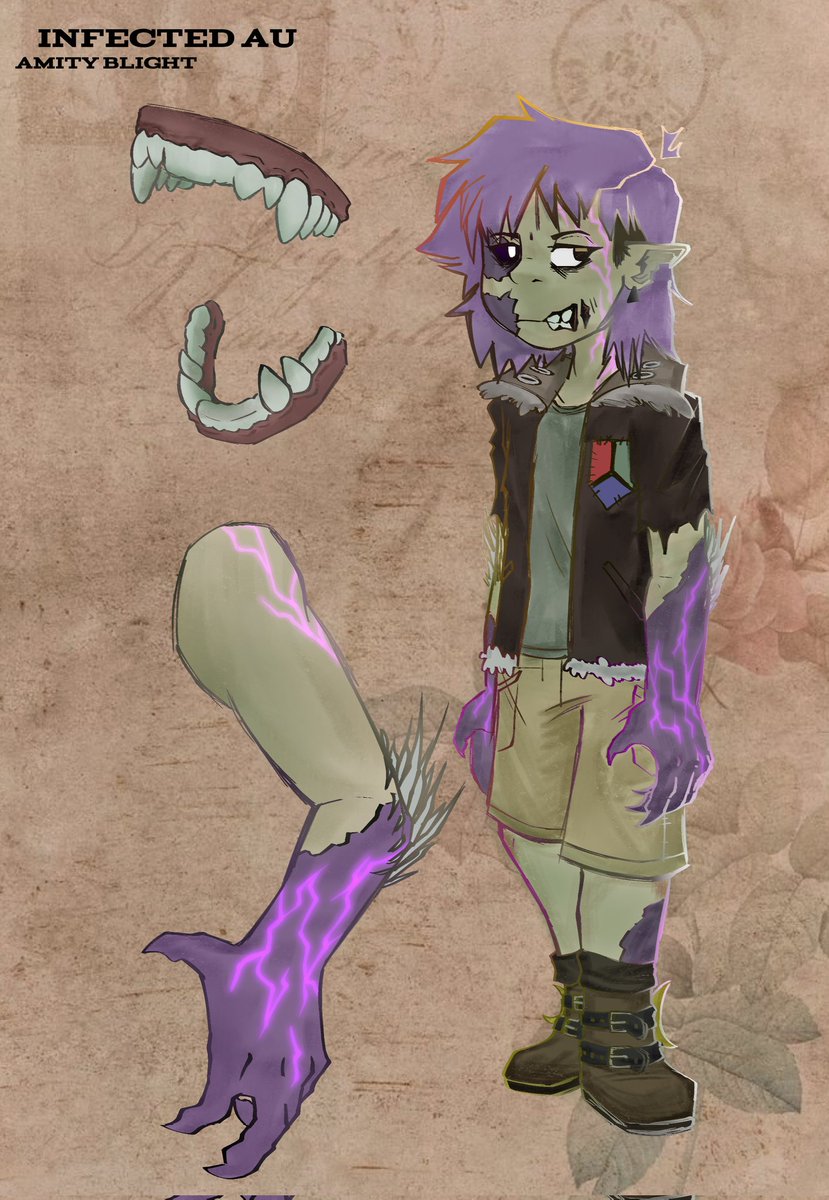 alphynik's tweet photo. New zombity design ⁉️👀
#TheOwlHouse #Amity https://t.co/q9XYdgwGoo