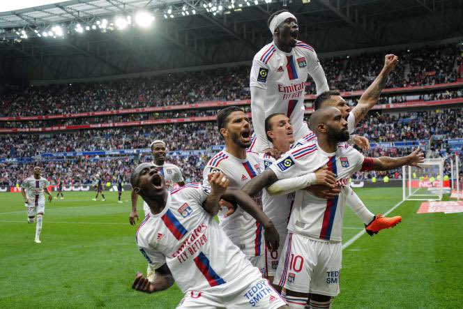 LavoixdesGones's tweet photo. Le match OL 🆚 Montpellier est élu plus beau match de la saison 2023/2024 de Ligue 1 ! ⚡️

Rappelons ce match dingue 🥵🤯

31’ 1-0 #Lacazette 
40’ 1-1 #Wahi 
41’ 1-2 #Wahi 
53’ 1-3 #Wahi 
55’ 1-4 #Wahi 
59’ 2-4 #Lacazette
70’ 3-4 #Lovren 
82’ 4-4 #Lacazette
90+9’ 5-4 #Lacazette https://t.co/Ya6s2rNNev