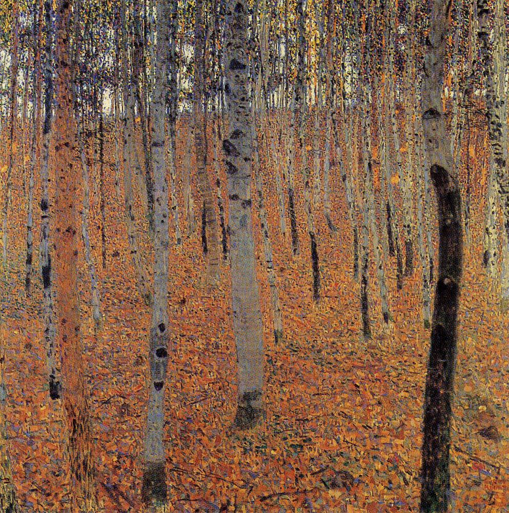 Gustav Klimt
Birch Forest I