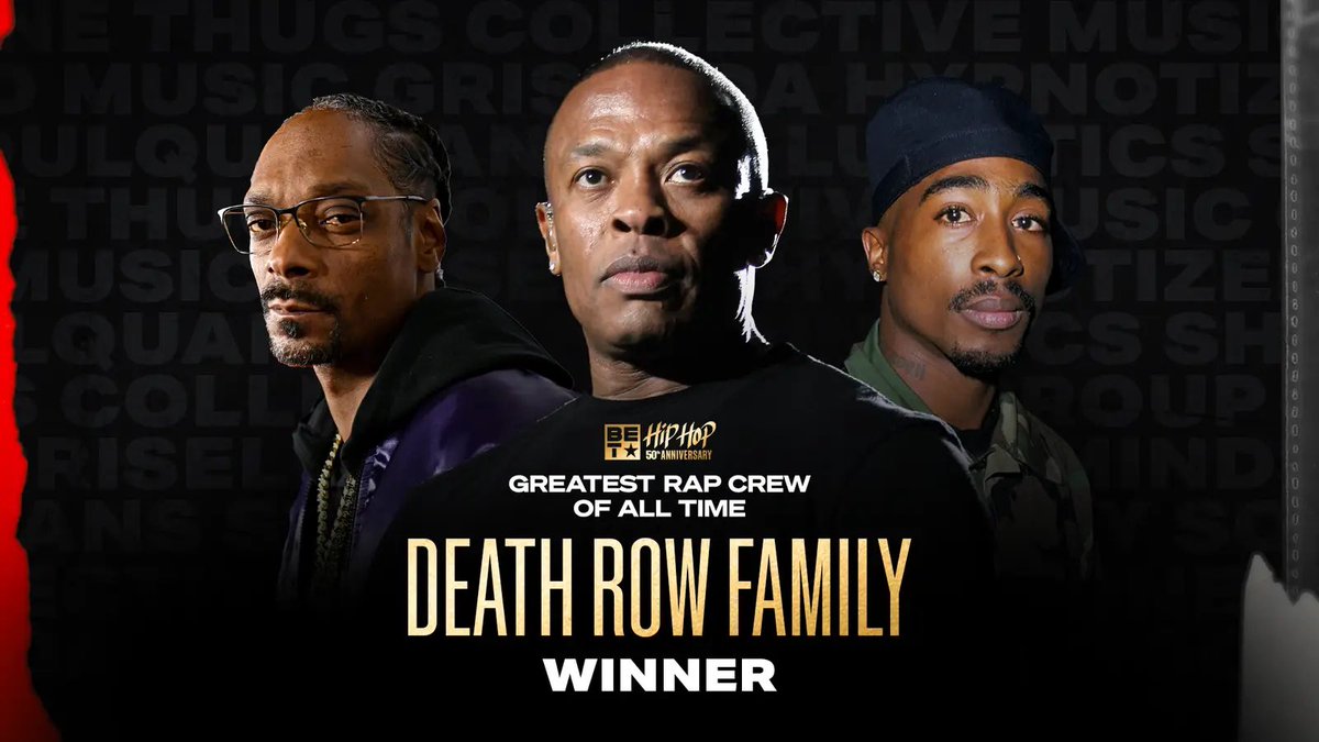 deathrowrecords's tweet image. A little something to be proud of! Thank you @BETAwards