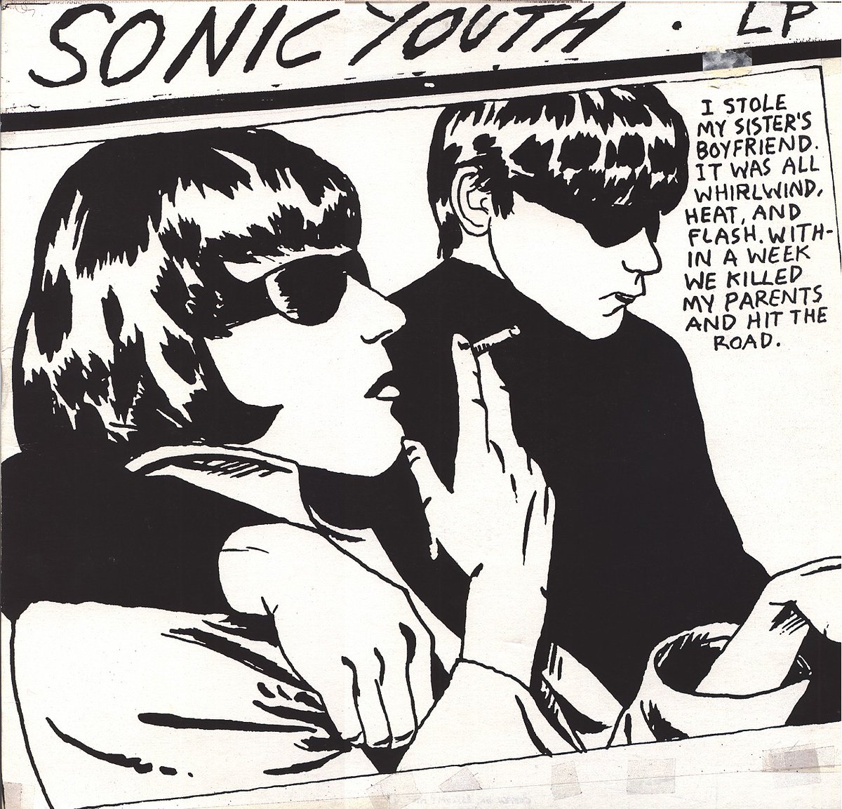 thesonicyouth's tweet photo. 'Goo' was released 33 years ago today. 

https://t.co/x7JcO4XXkd https://t.co/Et1cL6uiDr