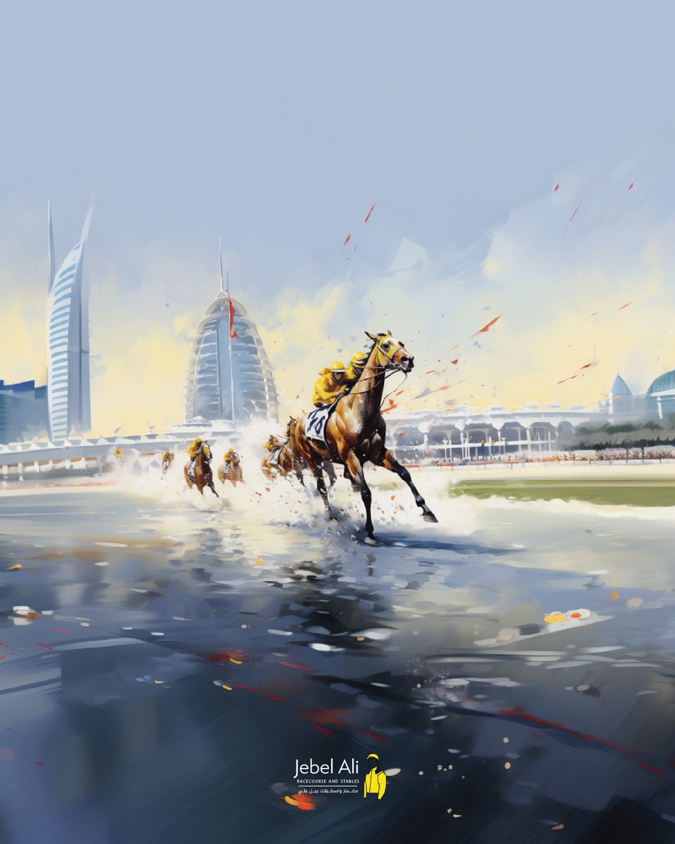jarcOfficial's tweet image. 🦾🎨 | Read the caption below ⬇️ 

#WeSeeTheFuture
#JebelAliRacecourse
#JARC #Ai
