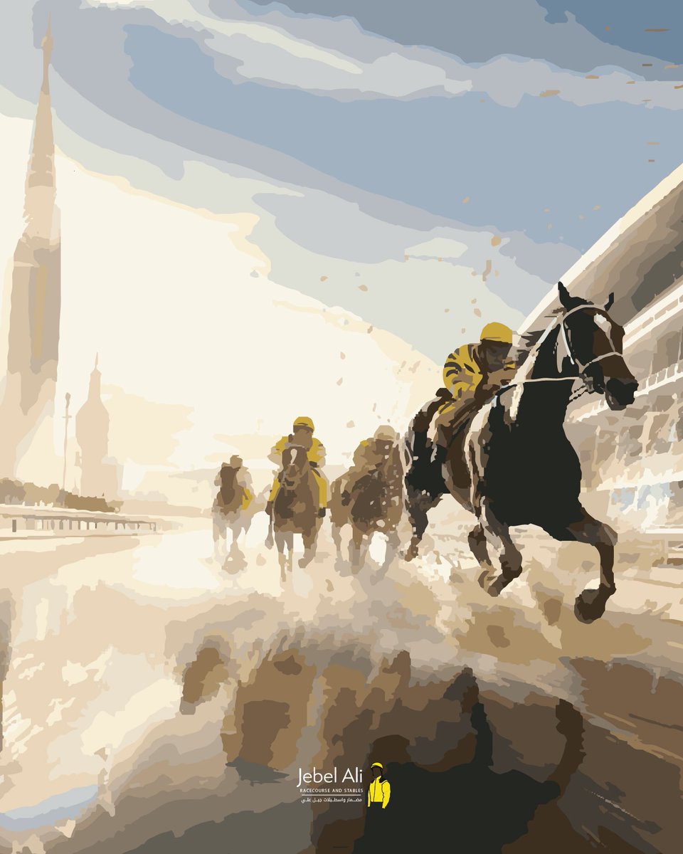 jarcOfficial's tweet image. 🦾🎨 | Read the caption below ⬇️ 

#WeSeeTheFuture
#JebelAliRacecourse
#JARC #Ai