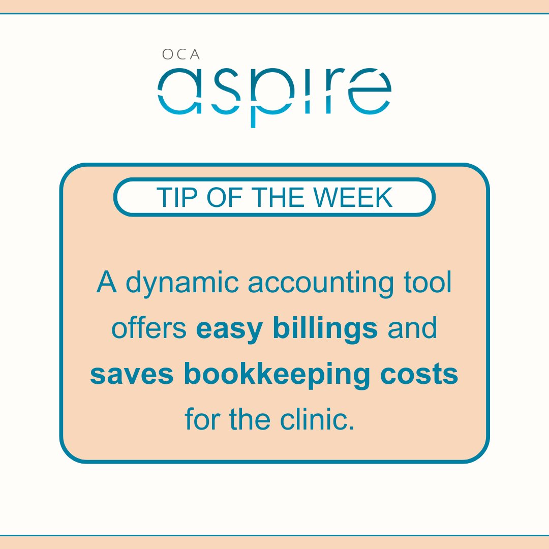 📢 Tip of the Week: Streamline your accounting & save costs with @freshbooks!

Upgrade your practice management experience with the seamless integration of OCA Aspire and FreshBooks. 🚀💻

Link in the bio. Learn more.
#TipOfTheWeek #OCAAspire #PracticeManagement #chiropractors