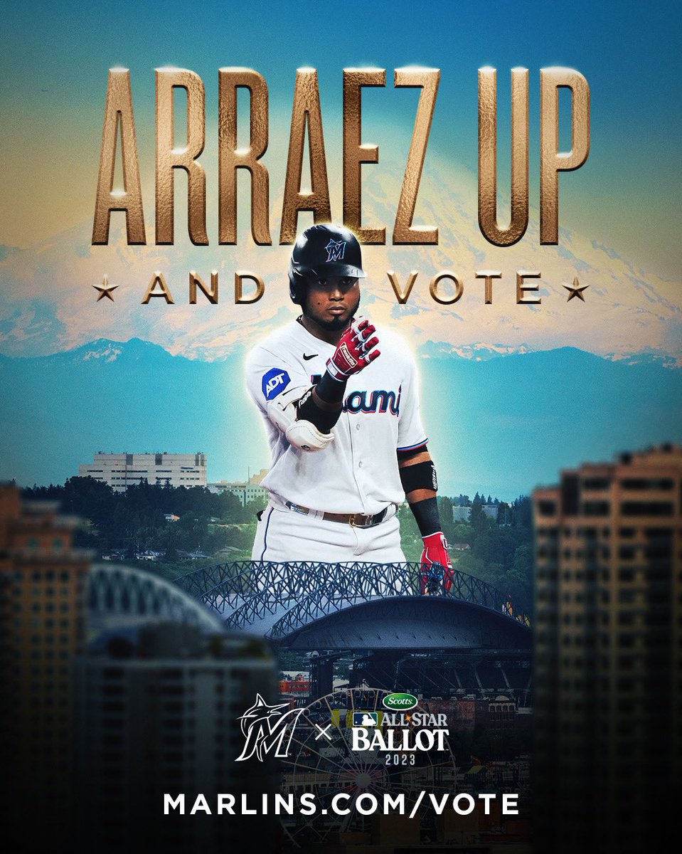 We are not asking you, we’re TELLING you. 

Vote: Marlins.com/vote