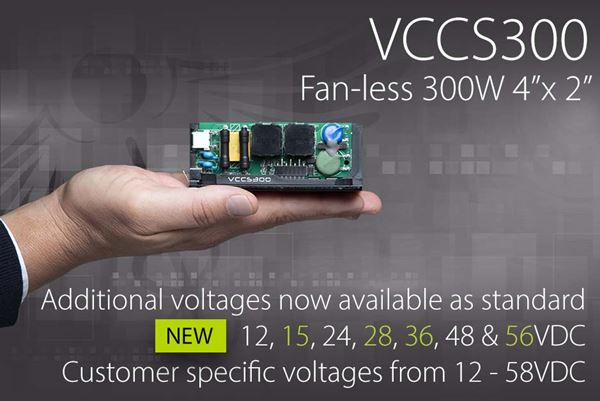 SagerElectric's tweet photo. Vox Power's VCCS300 series conduction-cooled power supplies deliver a silent 300 W of continuous output power in a rugged and miniature package that can be cooled using conduction, convection, or forced air cooling techniques. In stock at @SagerElectric.

https://t.co/AlrwvaTO7o https://t.co/321yqHr8Bt