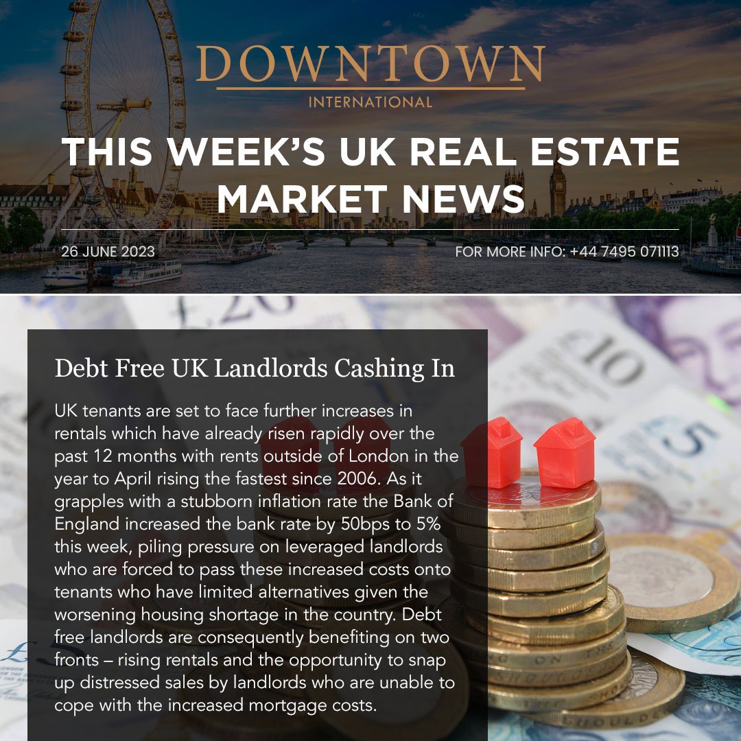 Debt Free #UKLandlords Cashing In

To know more about the latest #UK #propertymarketnews, get in touch with us today:
📞 +44 7495 071113
📧 info@downtowninternational.com

#ukrealestate #propertyrentals #propertmarketnews #marketupdate #realestatenews #ukrealestateinvesting