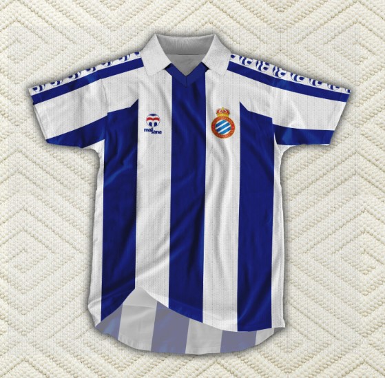 Camisetas de 1ª  equipación de Espanyol del año 1987, ahora disponible en Futbol-Retro.com, a un precio de €36.99, con envío gratis dentro de España.   

futbol-retro.com/product/espany…

Retuitea para recibir un código de descuento del 10% por DM.