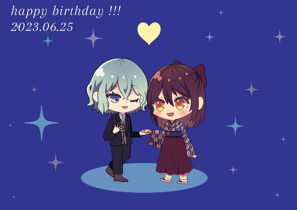 遅刻失礼しました！
おめでとうございます！！！！！🍑 

 #めいこい岩崎桃介生誕祭2023
 #桃介さんお誕生日おめでとう