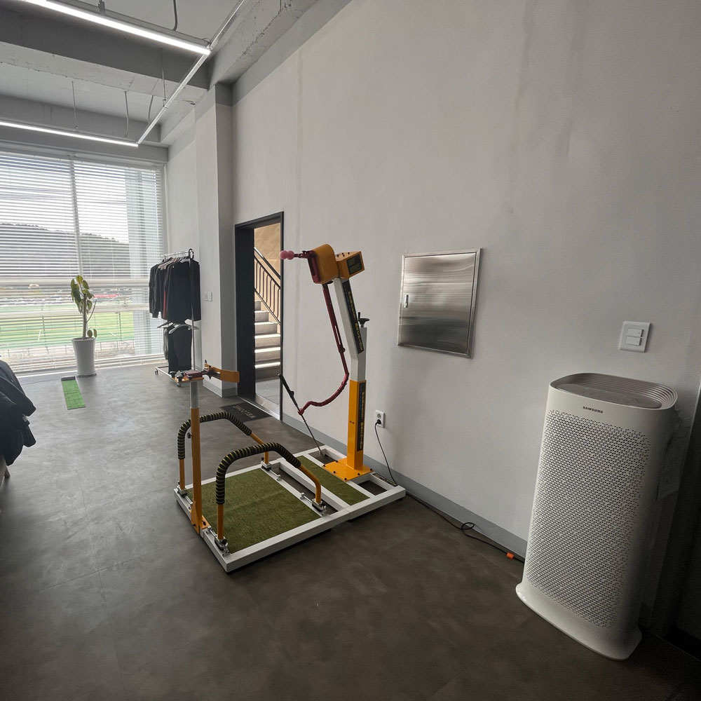 Proswing_Inc's tweet image. 부산 (주)반석**** 대표님 집무실에서 연습 #골프스윙자세 #스윙템포 #스윙밸런스 연습을 위하여 #퍼펙트스윙머신 설치~

proswing.kr
제품문의:1899-6637
#골프스윙머신 제조기업 (주)프로스윙

#실내골프연습머신 #골프연습도구 #골프자세교정기 #골프스윙각도연습 #드라이버교정장비