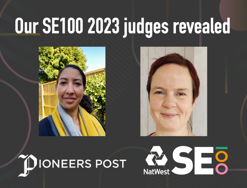 The #SE100 Index and Social Business Awards is run by NatWest & Pioneers Post every year to name, celebrate and learn from the UK's 100 most impressive social enterprises We're thrilled to reveal our next judges @lisa_raftery and @LauraBFurness from @TheSocialInvest!