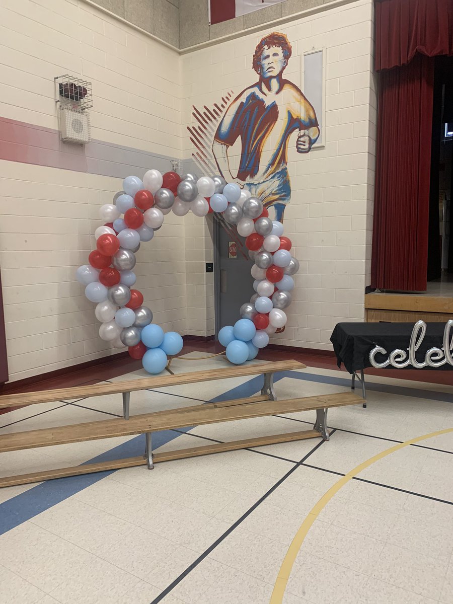 von_rode's tweet photo. Grad Day! Miss Ferreira did a great job decorating the gym. https://t.co/sdDjvbO5Vy