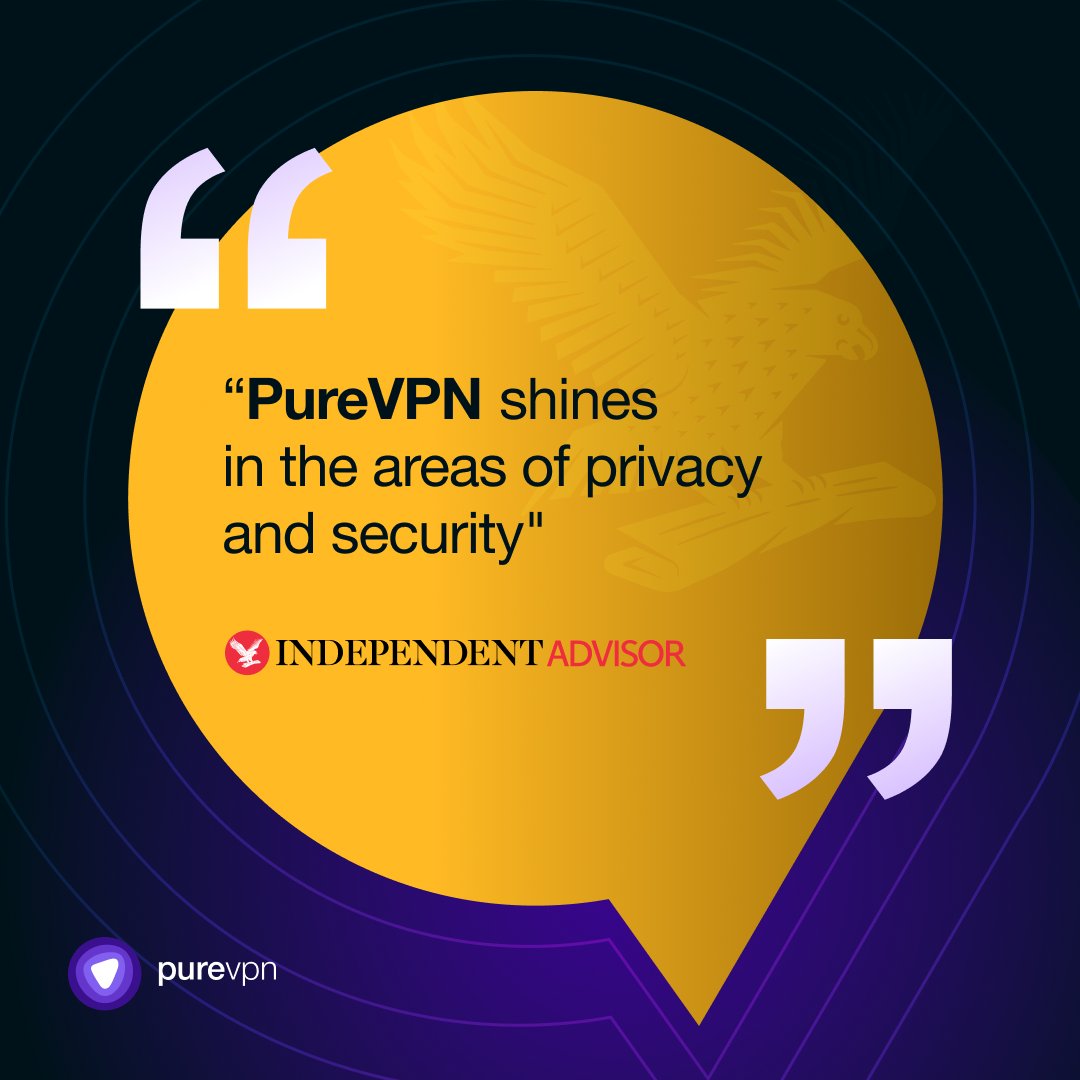 PureVPN (@purevpncom) on Twitter photo When it comes to online privacy and security, we understand that trust is everything. That's why we're thrilled to share the latest review of <a href="/PureVPNcom/">PureVPN</a> by <a href="/Independent/">The Independent</a> their thorough analysis means a lot to us and our users.
Learn more⬇️
independent.co.uk/advisor/vpn/pu…
#cybersecurity When it comes to online privacy and security, we understand that trust is everything. That's why we're thrilled to share the latest review of <a href="/PureVPNcom/">PureVPN</a> by <a href="/Independent/">The Independent</a> their thorough analysis means a lot to us and our users.
Learn more⬇️
independent.co.uk/advisor/vpn/pu…
#cybersecurity