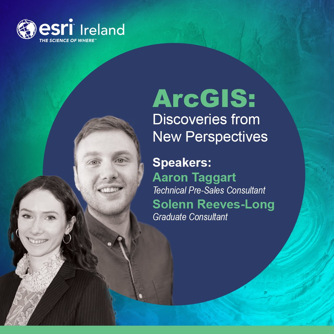 EsriIreland's tweet image. We are a Platinum Sponsor at the upcoming AGI NI Conference on June 28th. Our team members will present some interesting topics for this year’s theme, “GI and Spatial for the Future – Here and Now.” @GeoCommunity
#geospatialdata #geospatialtechnology #teamesriireland