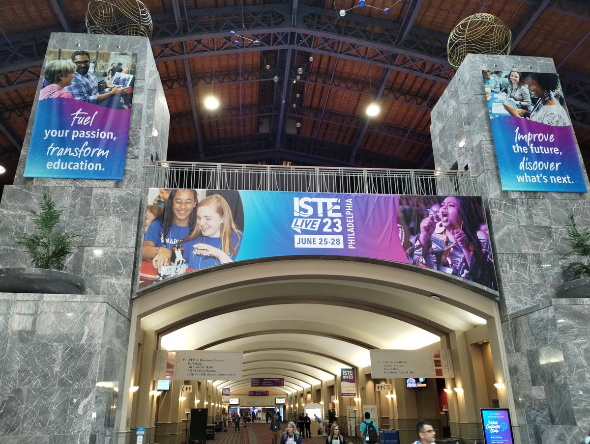 All checked in and ready to go for #ISTELive23. Looking forward to connecting.