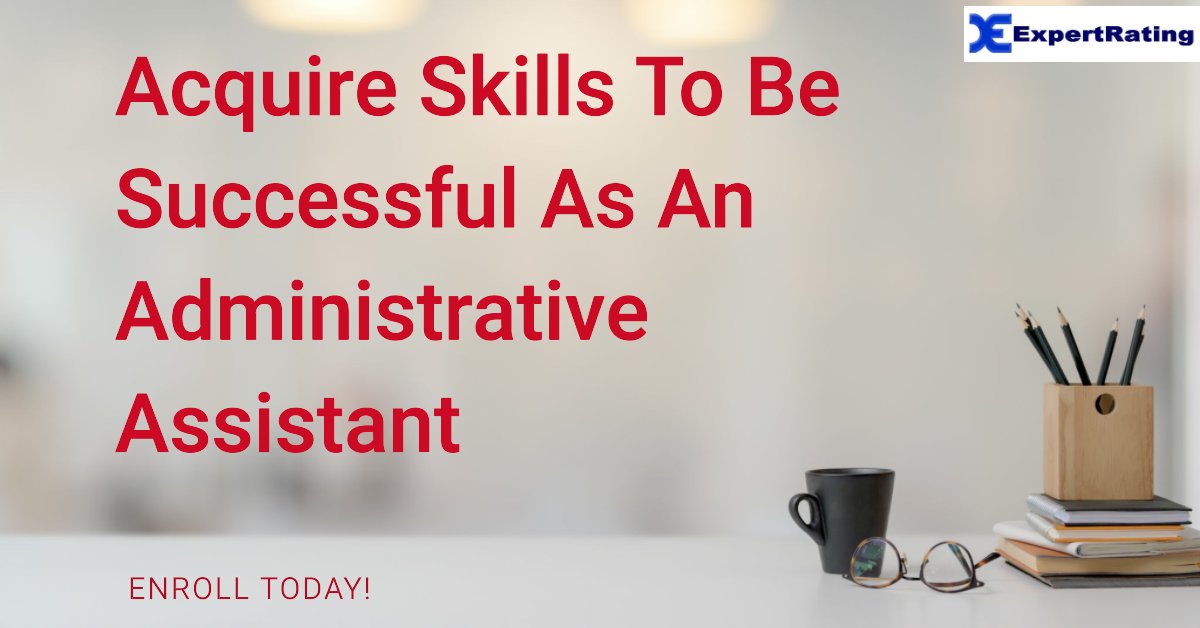 Are you looking to turn your organizational skills into a fulfilling administrative assistant career? This course will prepare you to take the next steps toward your desired job. #AdministrativeAssistant #OnlineCertification #ExpertRating
expertrating.com/certifications…