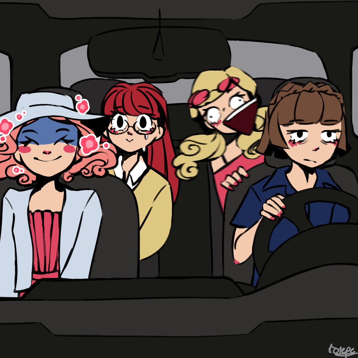 P5 girls on a road trip what could go wrong