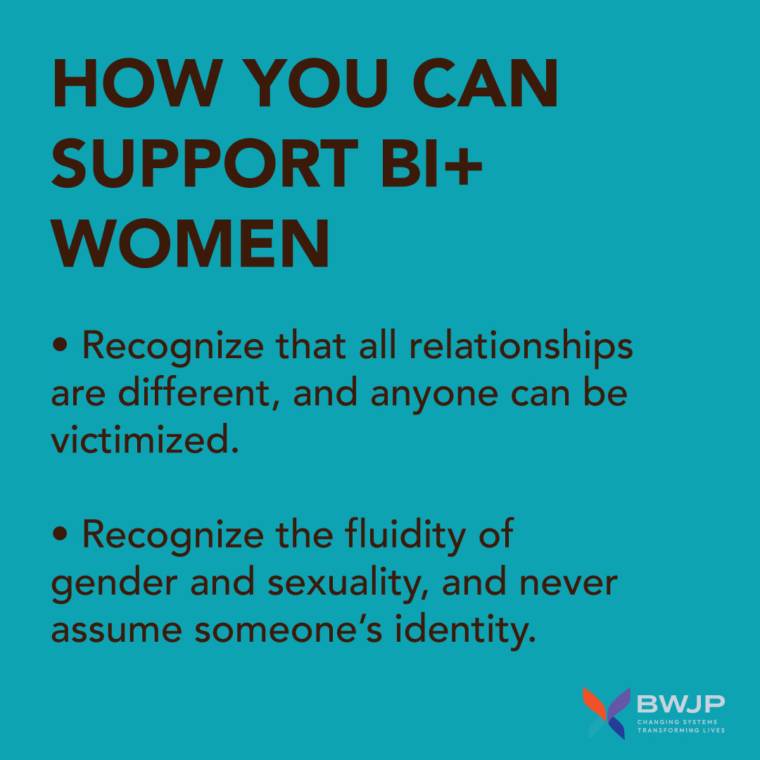 Shout out to our friends at the @BisexualResourceCenter for their partnership and expertise in our work creating this report on #Bisexual survivors!

bwjp.org/site-resources…

#PrideMonth #LGBTQ #Survivors #DomesticViolence