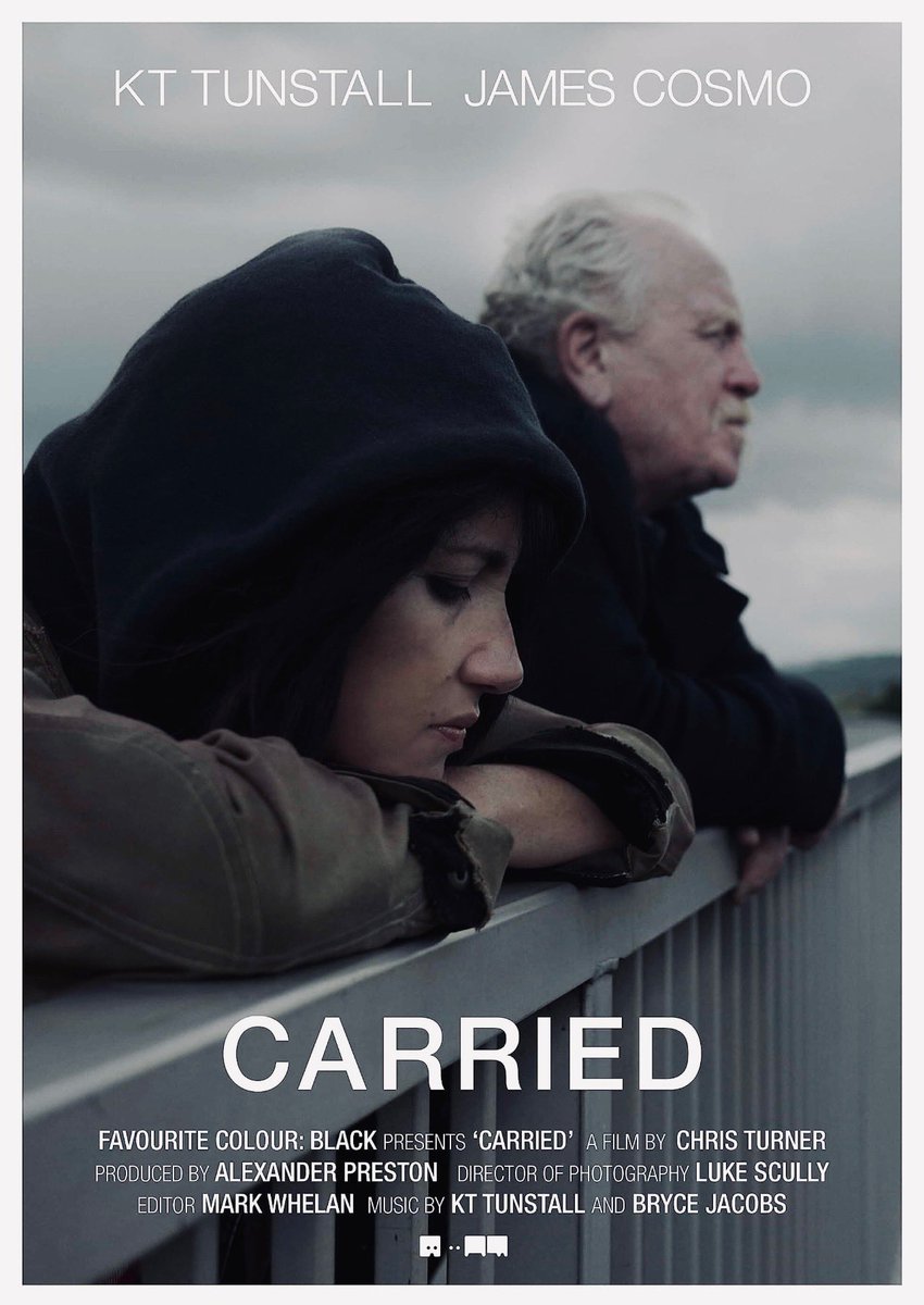 #CARRIED a sensational two-hander short film starring @KTTunstall and @MrJamesCosmo! 🚘 Watch it now here on - YouTube 👇🏼 💻 - ow.ly/oBFp50OWXfx Hope you enjoy it ⭐