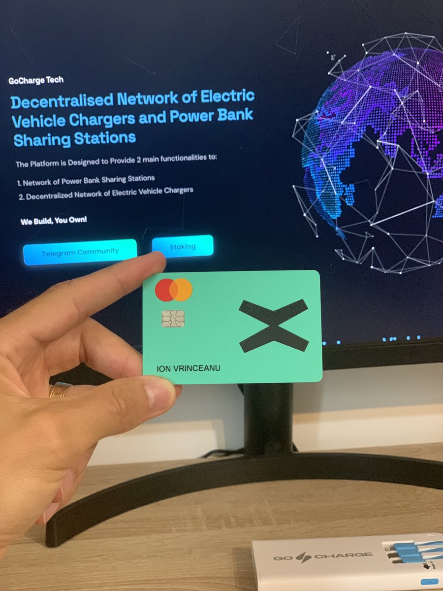 Got this powerful tool today ⚡️

What should be the first thing to buy with it? 👇

#egld #xPortal #xMoney #goChargeTech