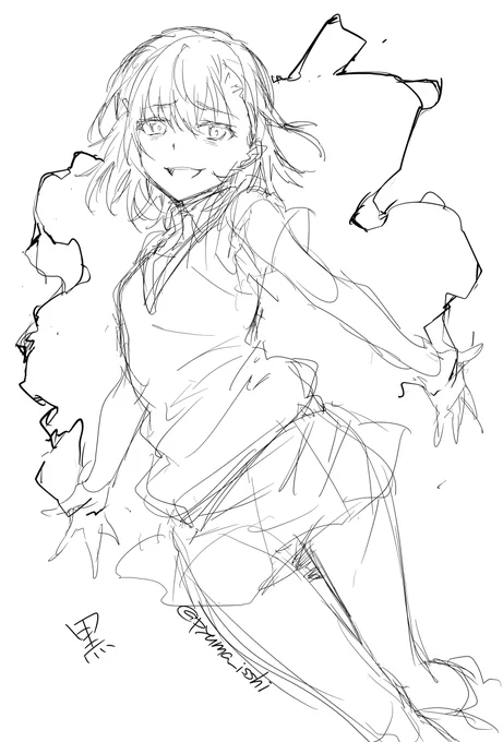 御坂美琴2Pオルタらふ