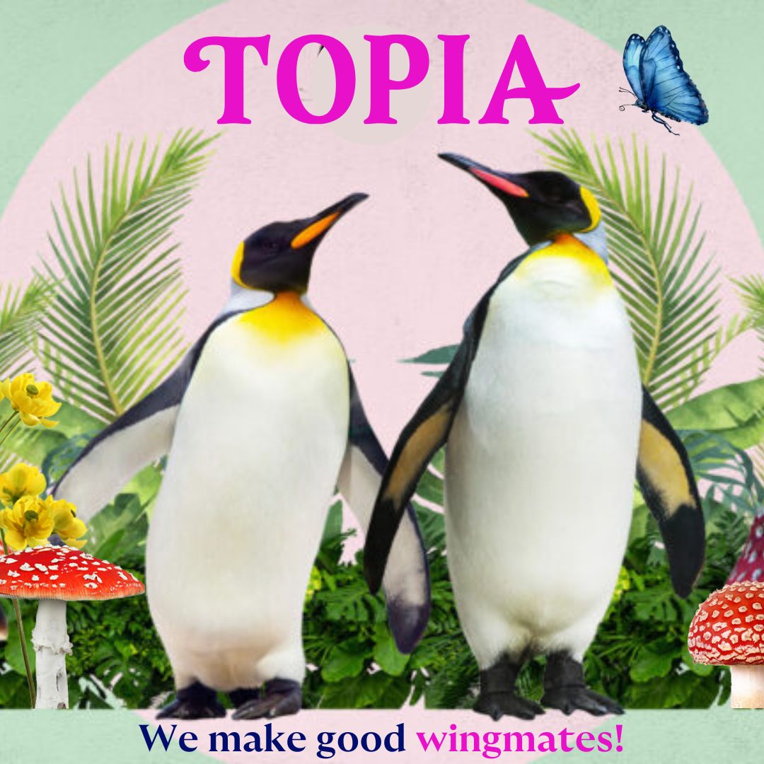 Want to partner with TOPIA? 🦋 Our mission is to inspire ‘A World of Good’ by spotlighting the remarkable people – and creatures – keeping the planet cool. Because, if anything is going to save the world, it’s us falling in love with it.

Play with us!⚡ worldoftopia.com/partnership-op…