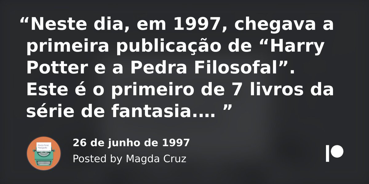 "Neste dia..."

Uma rubrica para os patronos, que podes ler em: patreon.com/posts/26-de-ju…