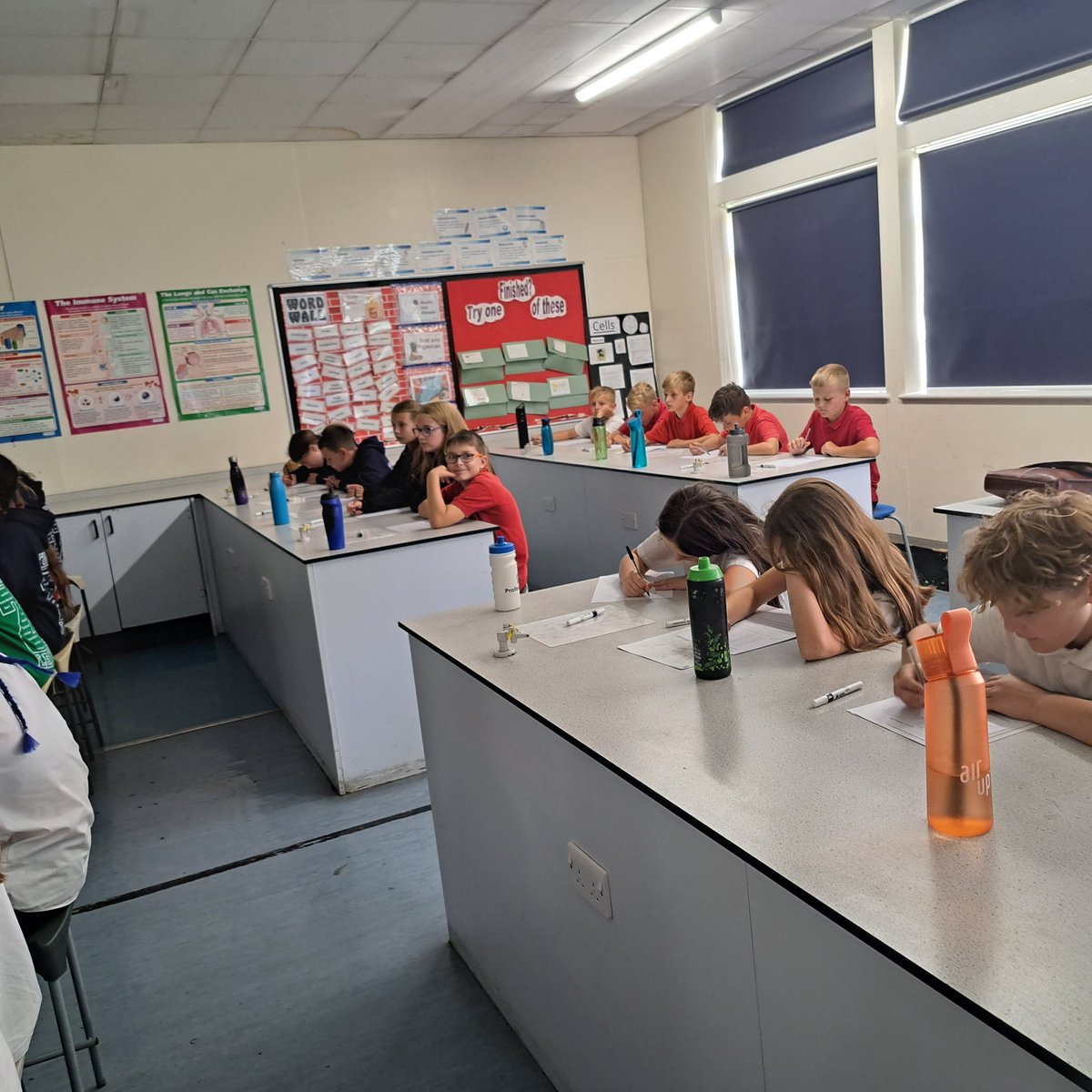 Year 6 are enjoying their first science activity <a href="/WalesHigh/">Wales High School</a>. Solving the morse code puzzle! <a href="/HillcrestAnston/">Anston Hillcrest</a> #science