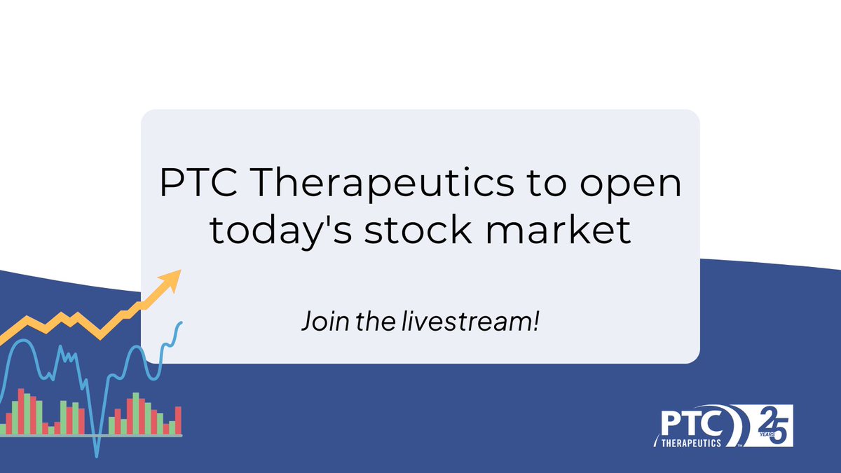 Our teammates are in Times Square this morning to ring the <a href="/NasdaqExchange/">Nasdaq Exchange</a> opening bell in celebration of PTC's 10th anniversary as a public company. Join our CEO Matthew B. Klein, M.D., M.S., FACS and others in the livestream beginning at 9 a.m. EDT: livestream.com/accounts/27896…