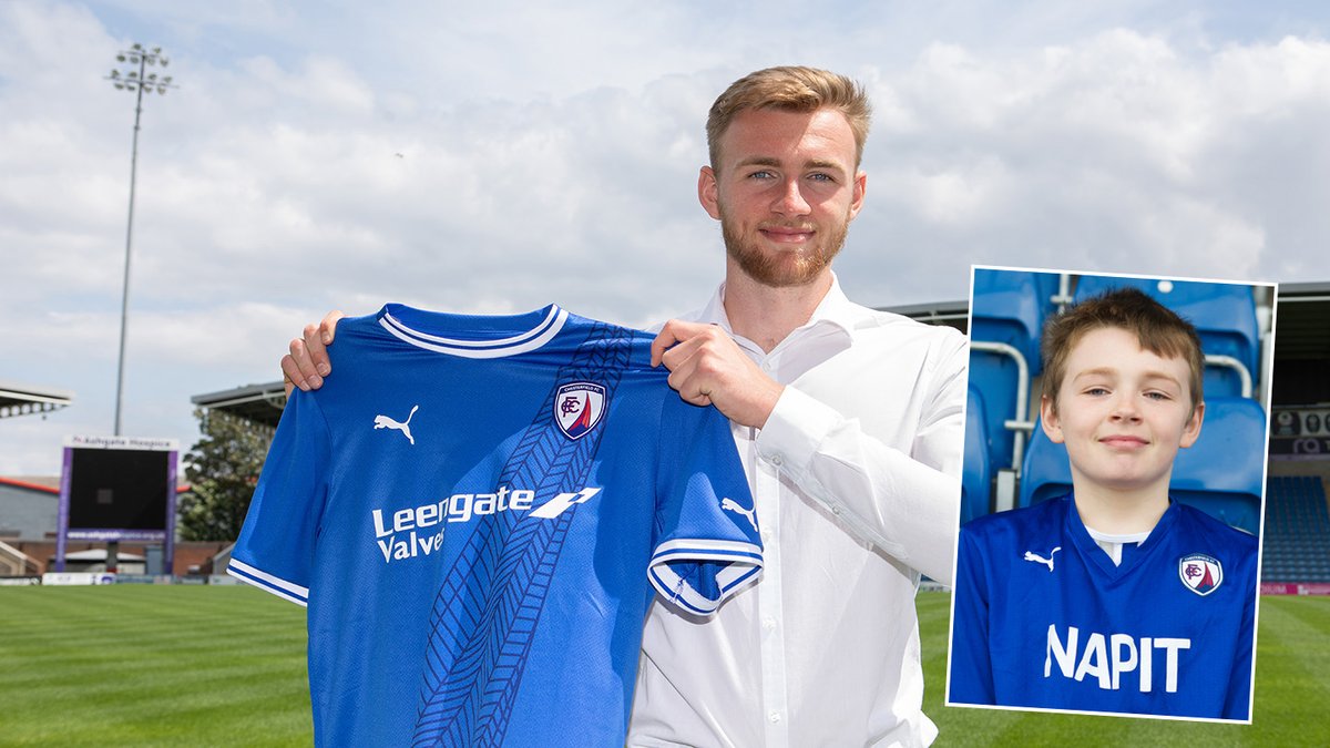 2013/14 - Part of the U10s squad
2023/24 - Signs a professional contract

A Spireite through and through 💙

#Spireites | @georgew7_