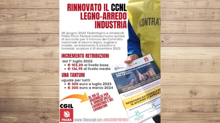CCNL Legno-Arredo Industria: un importante risultato | Fillea CGIL UMBRIA filleaumbria.it/eventi-news/cc… @filleacgil #legnoarredo