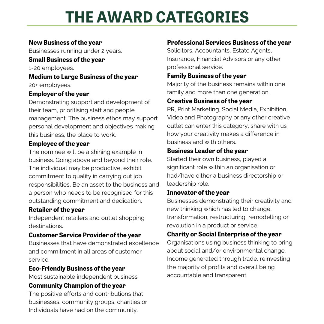 Applications are now open for this year’s Herefordshire Business Awards powered by <a href="/allpayLimited/">allpay Limited</a> 

15 categories to choose from a free application process.

#HereBA #Herefordhour #Herefordshire #HerefordBiz