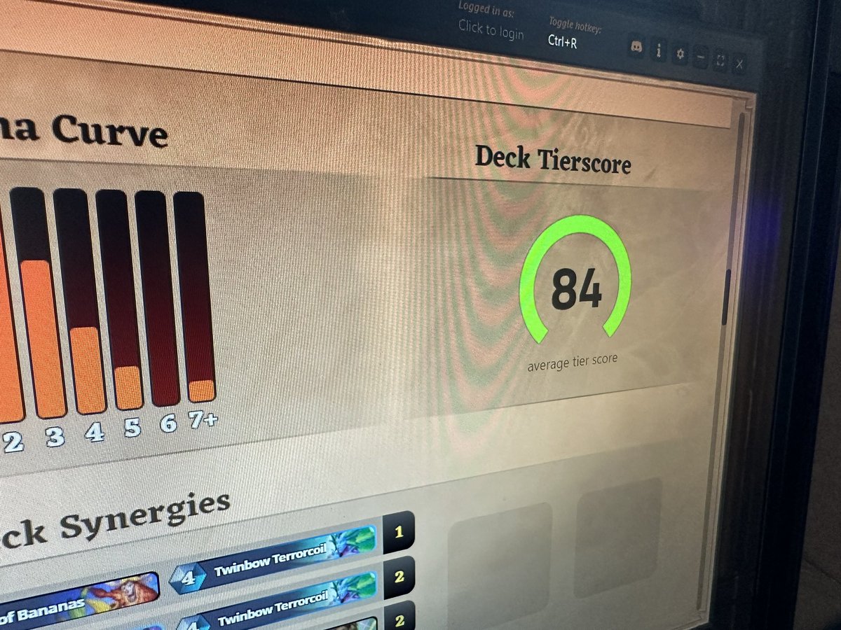 Haven’t played hearthstone in a while, I remember high 70s use to be an amazing deck score so this seems too good to be true, what is the average arena deck score now, does anyone know?
