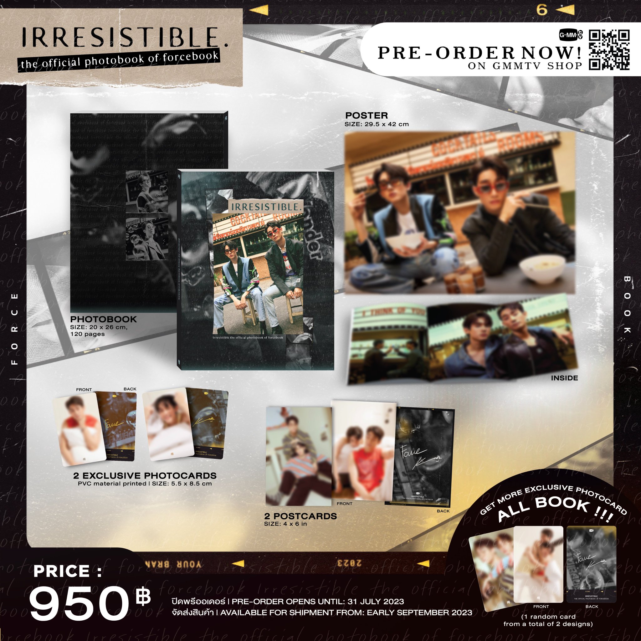 Book サイン入り チェキ ポラロイド ForceBook GMMTV Book サイン入り チェキ ポラロイド ForceBook GMMTV Book