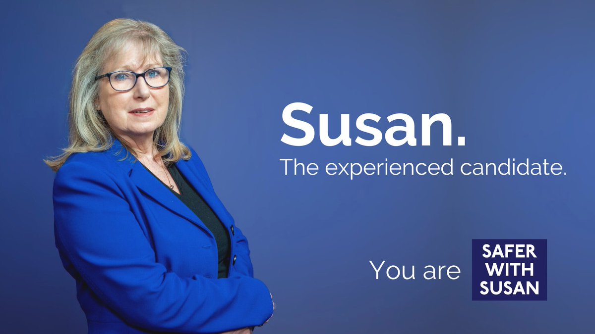 This is no time for learning the ropes. We need an experienced candidate who knows how to beat Sadiq Khan and fix City Hall.

I am that candidate. You are #SaferWithSusan.