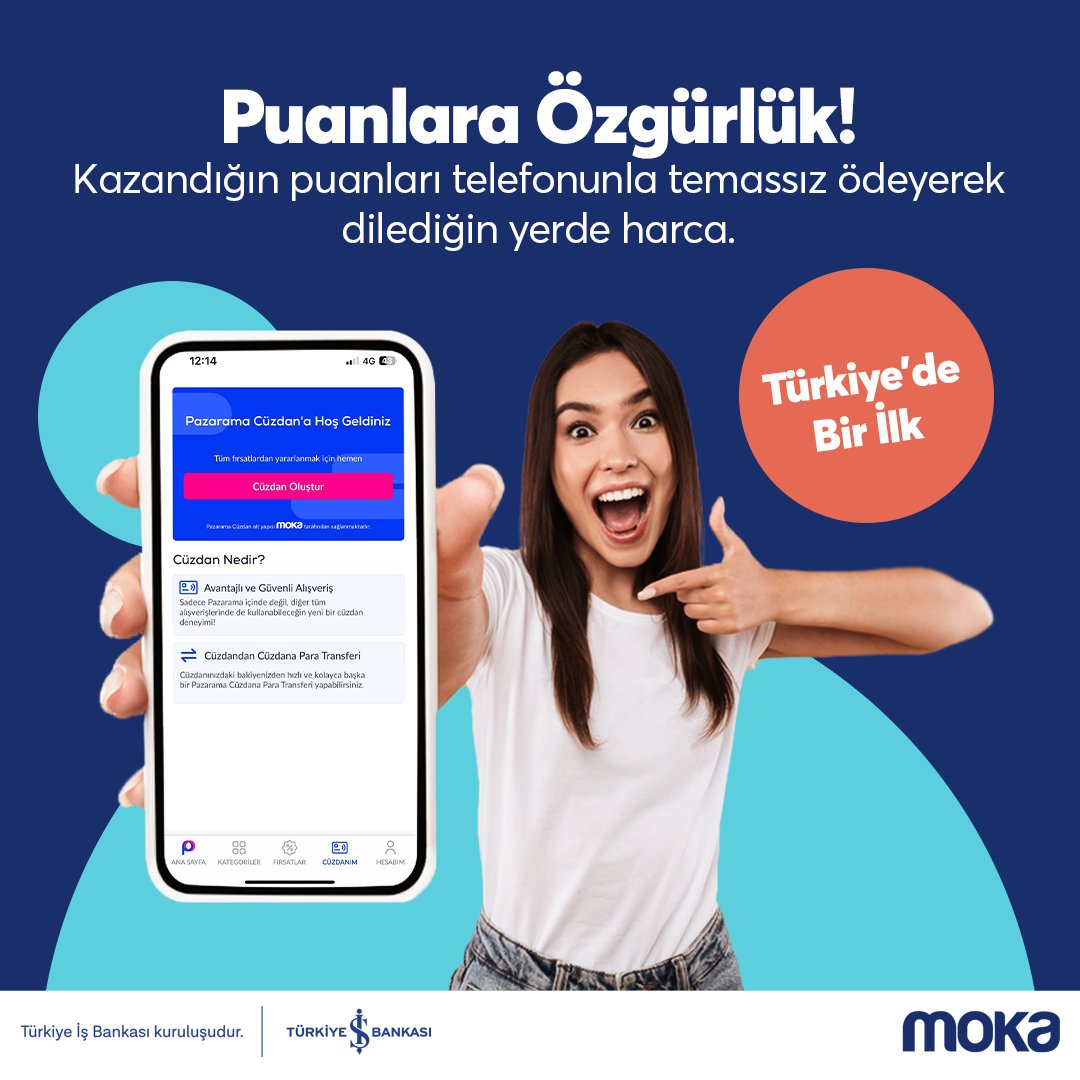 Moka olarak öncü olmaya devam ediyoruz🚀 Nasıl mı? 👇 

Elektronik para lisansımız ve cüzdan altyapımız ile @pazaramaco  müşterileri artık Visa’nın geçerli olduğu her yerde ödeme yapabiliyor! 

WaaS (Wallet As A Service) çözümlerimizle hayatınızı kolaylaştırıyoruz. #MokaylaKolay