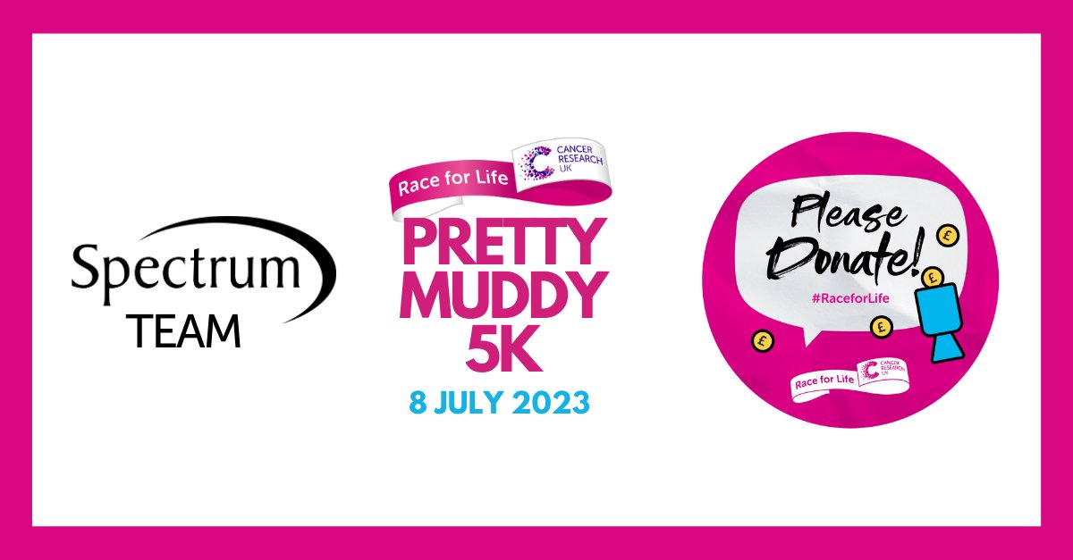 Spectrum invites you to join us in supporting Cancer Research UK. Your contribution will help save lives through groundbreaking research and will support those affected. Donate here: fundraise.cancerresearchuk.org/team/spectrum-…. Please also Like &amp; Share to spread the word. Thank you!