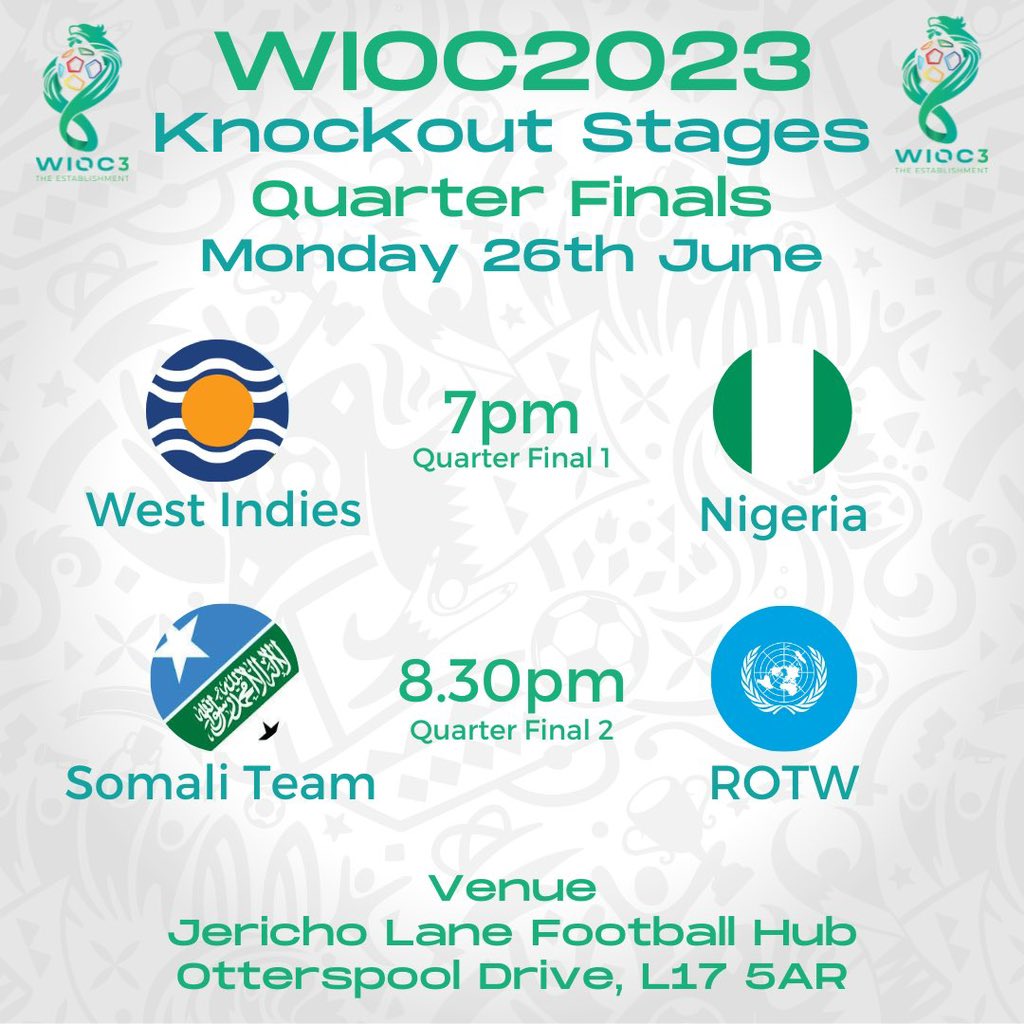 Tonight kicks off the knock out stages of #WIOC23 and what a lineup we have in store! #Football #Liverpool #WorldCup