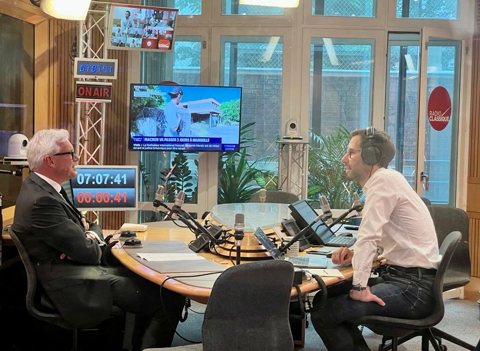 Edenred Group (@edenred) on Twitter photo .<a href="/FrancoisGeff/">François Geffrier</a> recevait ce matin <a href="/bdumazy/">Bertrand Dumazy</a> dans Les stars de l'éco sur <a href="/radioclassique/">Radio Classique</a> pour échanger à propos de l'entrée d'Edenred au CAC 40 et évoquer ensemble les perspectives du Groupe.
Le lien du replay: smartlink.ausha.co/l-invite-de-l-… .<a href="/FrancoisGeff/">François Geffrier</a> recevait ce matin <a href="/bdumazy/">Bertrand Dumazy</a> dans Les stars de l'éco sur <a href="/radioclassique/">Radio Classique</a> pour échanger à propos de l'entrée d'Edenred au CAC 40 et évoquer ensemble les perspectives du Groupe.
Le lien du replay: smartlink.ausha.co/l-invite-de-l-…