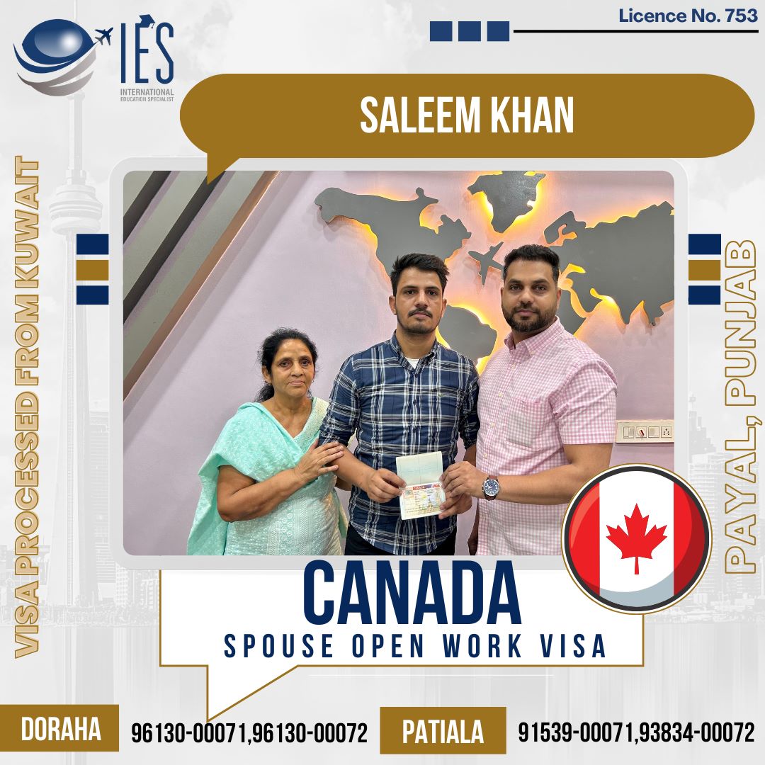 At IES Overseas, we make dreams a reality🤝#IESOverseas #LoveKnowsNoBorders #CanadaBound #spousevisa #canada #studyvisa #uk #studyabroad #studentvisa #ielts #canadavisa #ukvisa #australia #pte #visaconsultants #visitorvisa #studyincanada #australiavisa  #ukimmigration #study #pr