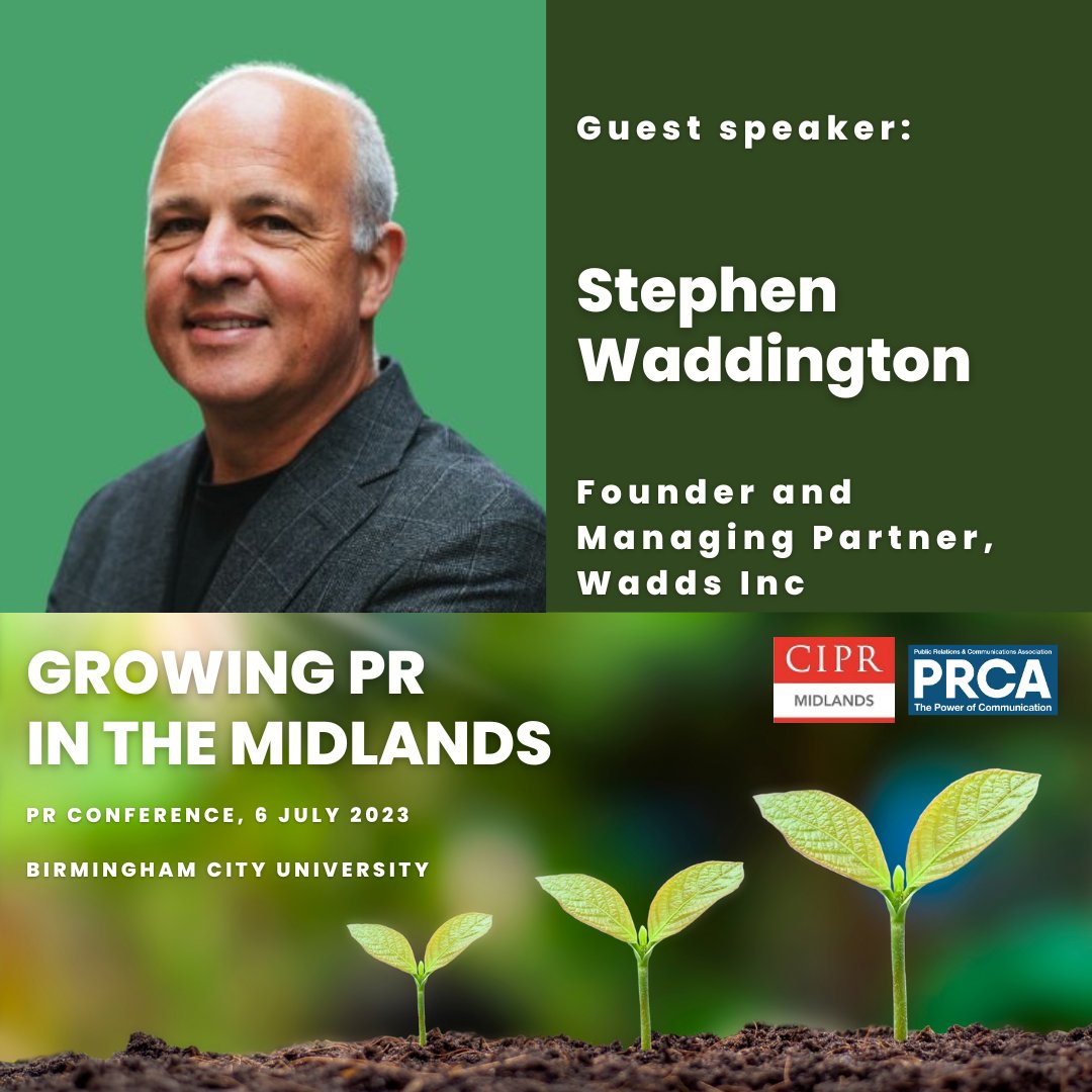 CIPR_Midlands's tweet photo. It's all about AI and ChatGPT these days. Learn more about it with Wadds Inc founder @wadds next Thursday at #GrowingPRintheMidlands Conference with @PRCA_Midlands
https://t.co/9Hzq1DNHKv
@CIPR_Global @PRCA_HQ @NextLevelMids https://t.co/lUxRtEFQMR