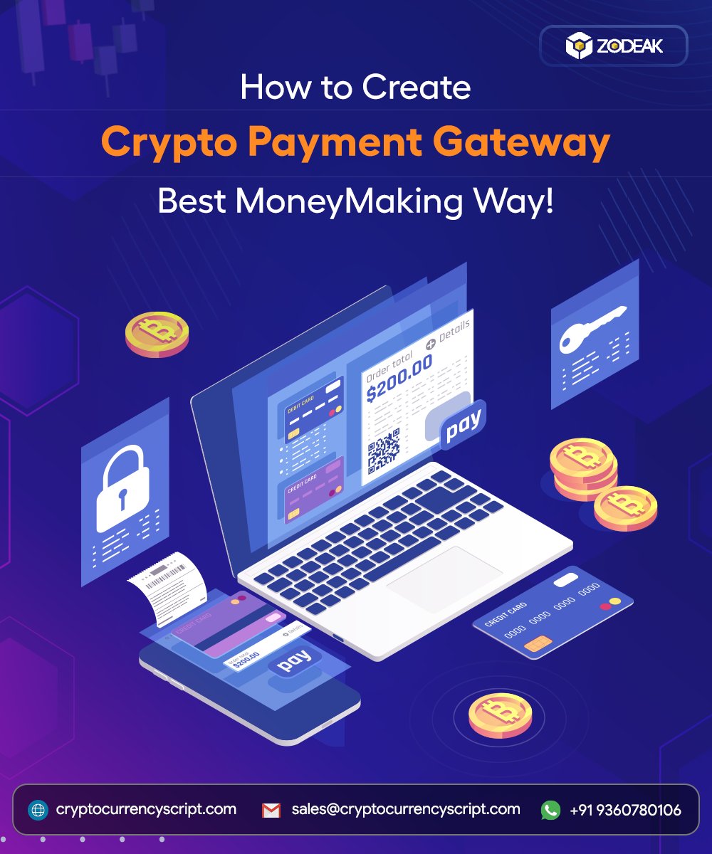 Build a seamless and secure crypto payment gateway with our expertise. Enable businesses to accept cryptocurrencies effortlessly

Click >> medium.com/cryptostars/ho…

#cryptopaymentgateway #paymentgateway #cryptopayment #crypto #cryptocurrency #payments