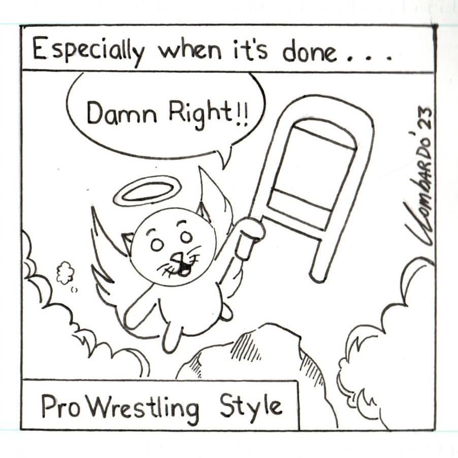 slap_comics's tweet photo. Revenge can be Sweet even for an Angel. 
(Tony &amp; Bob # 37) 
https://t.co/xf8VpNLp6U
 #comics #cartoonist #jokes #cartoonistsofinstagram #artwork #cartooning #comicstriphumor #comicstyle #comicstrips #cartoons #cartooncats #goodmanners #devil #angel https://t.co/GXhthjyvpX