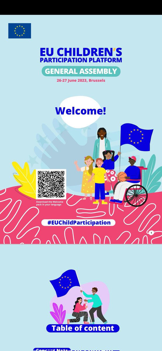 Chiara Piccolo (@piccolocp) on Twitter photo Proud to attend the 1st General Assembly of the EU Children’s Participation Platform. Let's give space for the voice of our children, let's us hear them, let's our children be the agent of change.
#euchildparticipation @weact2gether <a href="/katnanou/">Katerina Nanou</a> Proud to attend the 1st General Assembly of the EU Children’s Participation Platform. Let's give space for the voice of our children, let's us hear them, let's our children be the agent of change.
#euchildparticipation @weact2gether <a href="/katnanou/">Katerina Nanou</a>